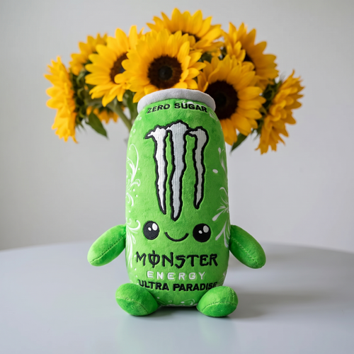 Monster Energy Drink Plushie